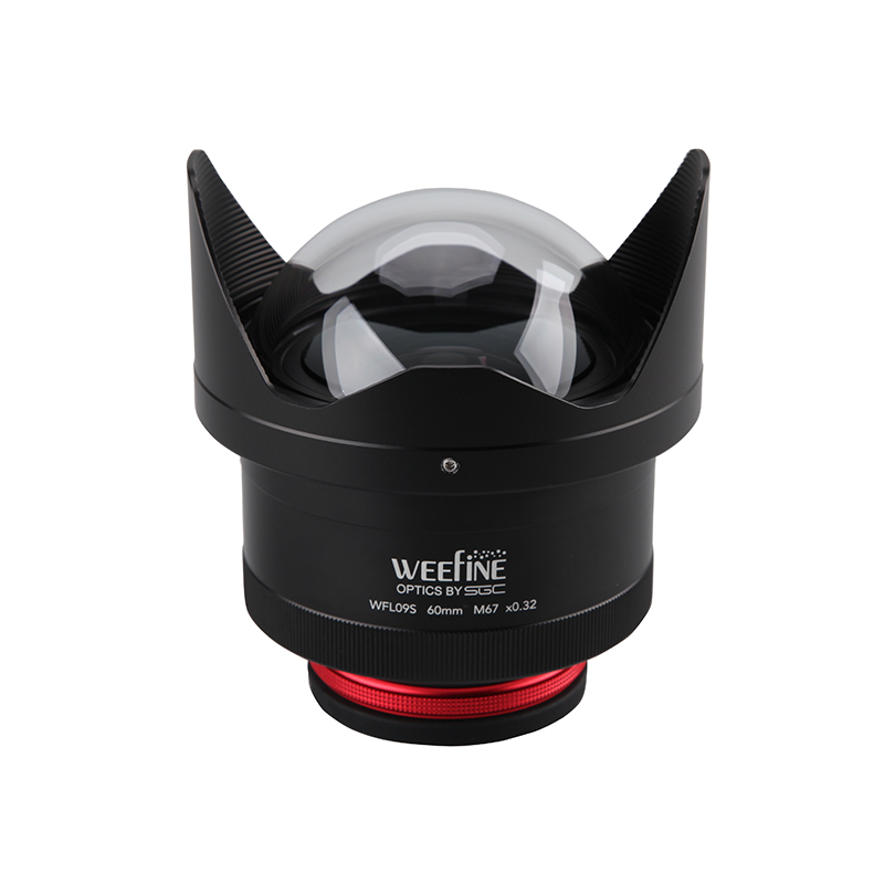 WFL09S Snorkeling Gear Wide-Angle Lens M67-60mm